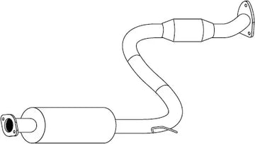 Redback Muffler for Mitsubishi Magna (02/1996 - 1999), Verada (10/1996 - 2004) - Brixton 4x4 - Buy Online Now!